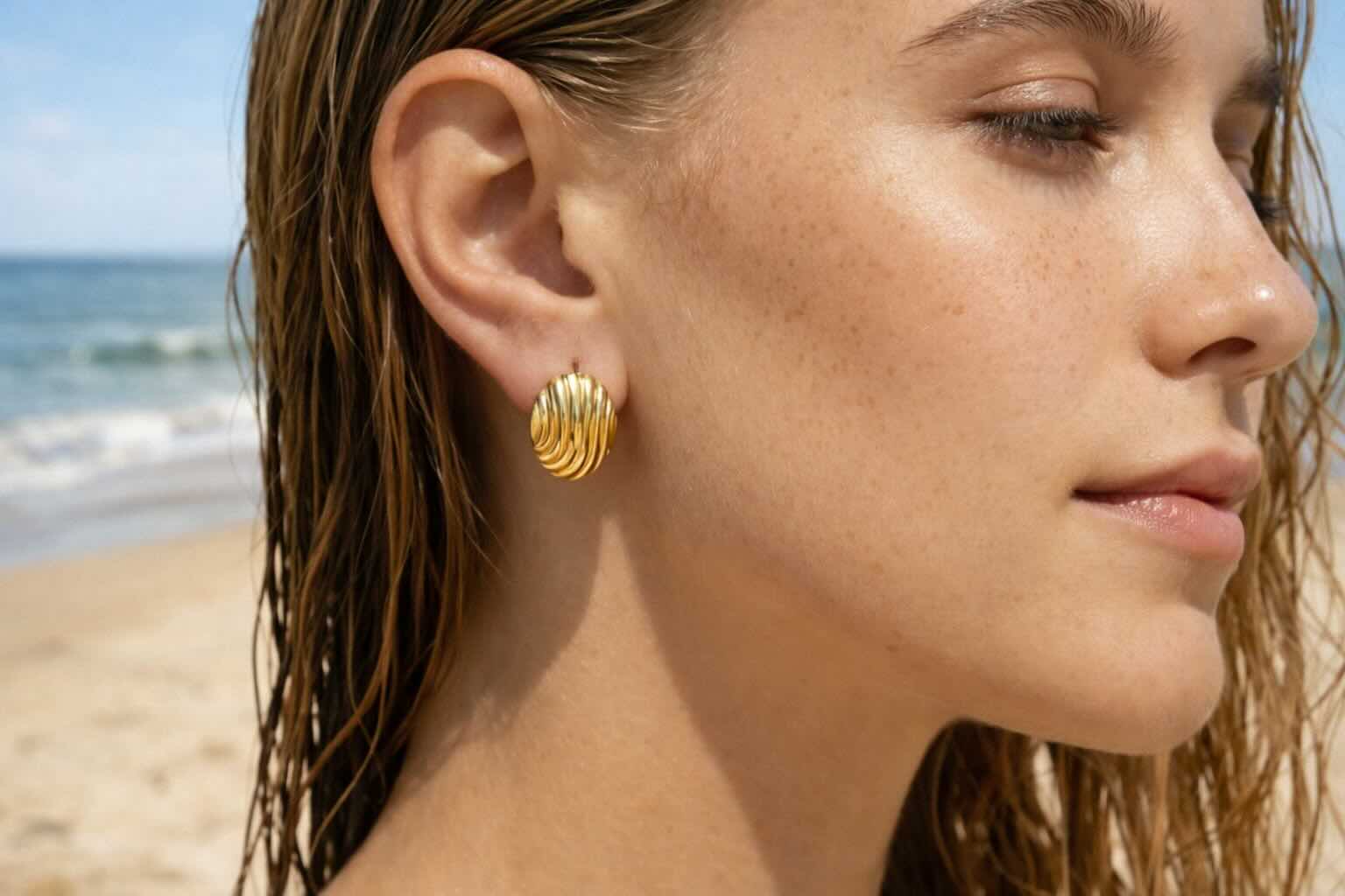 Kolczyki ze stali chirurgicznej - Pearlippines Biżuteria