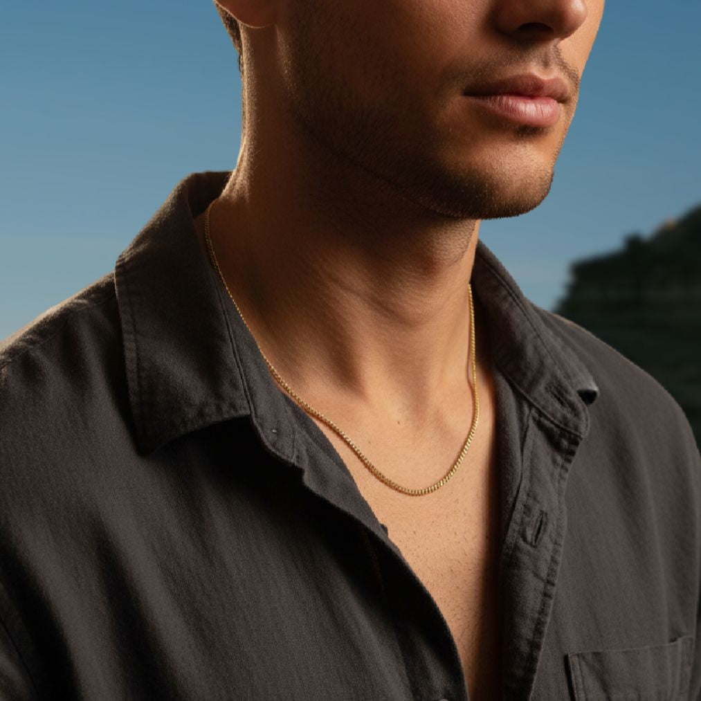 Golden Link: cienki i mocny złoty łańcuszek