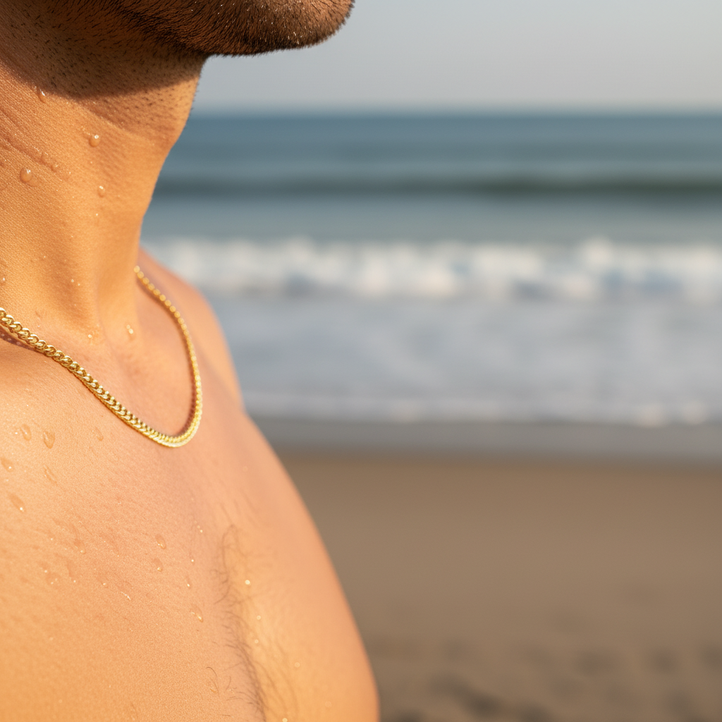 Slim: Męska bransoletka ze stali