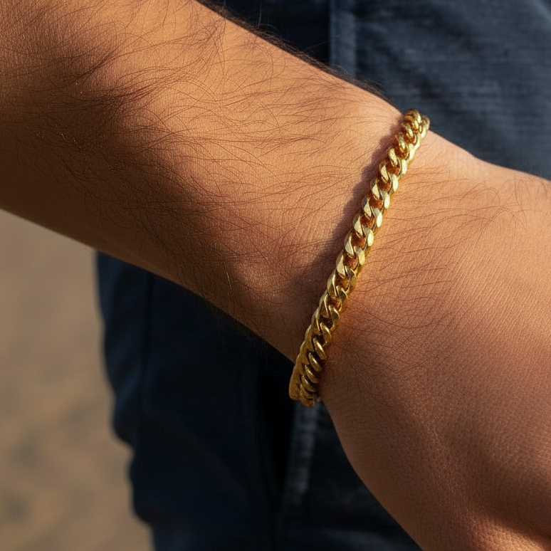 Bold: Mocna męska bransoletka ze stali