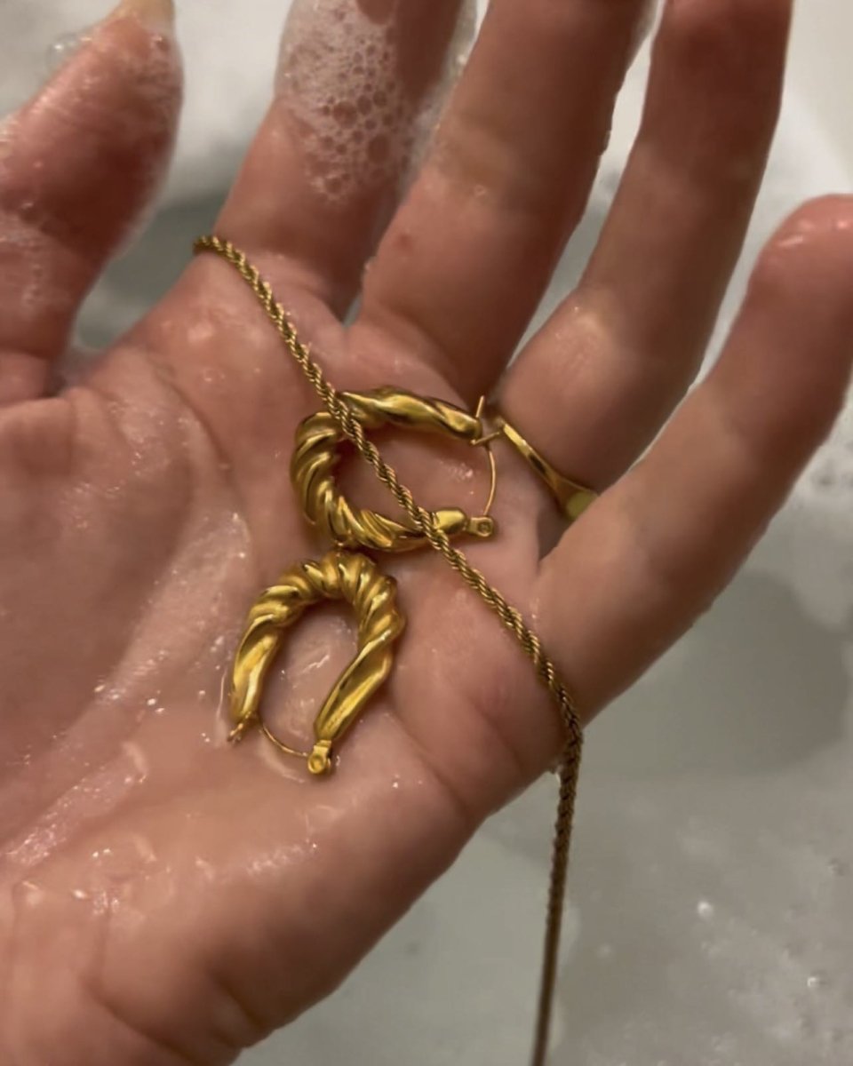 Bohol: złoty naszyjnik o marynarskim splocie - Pearlippines Biżuteria