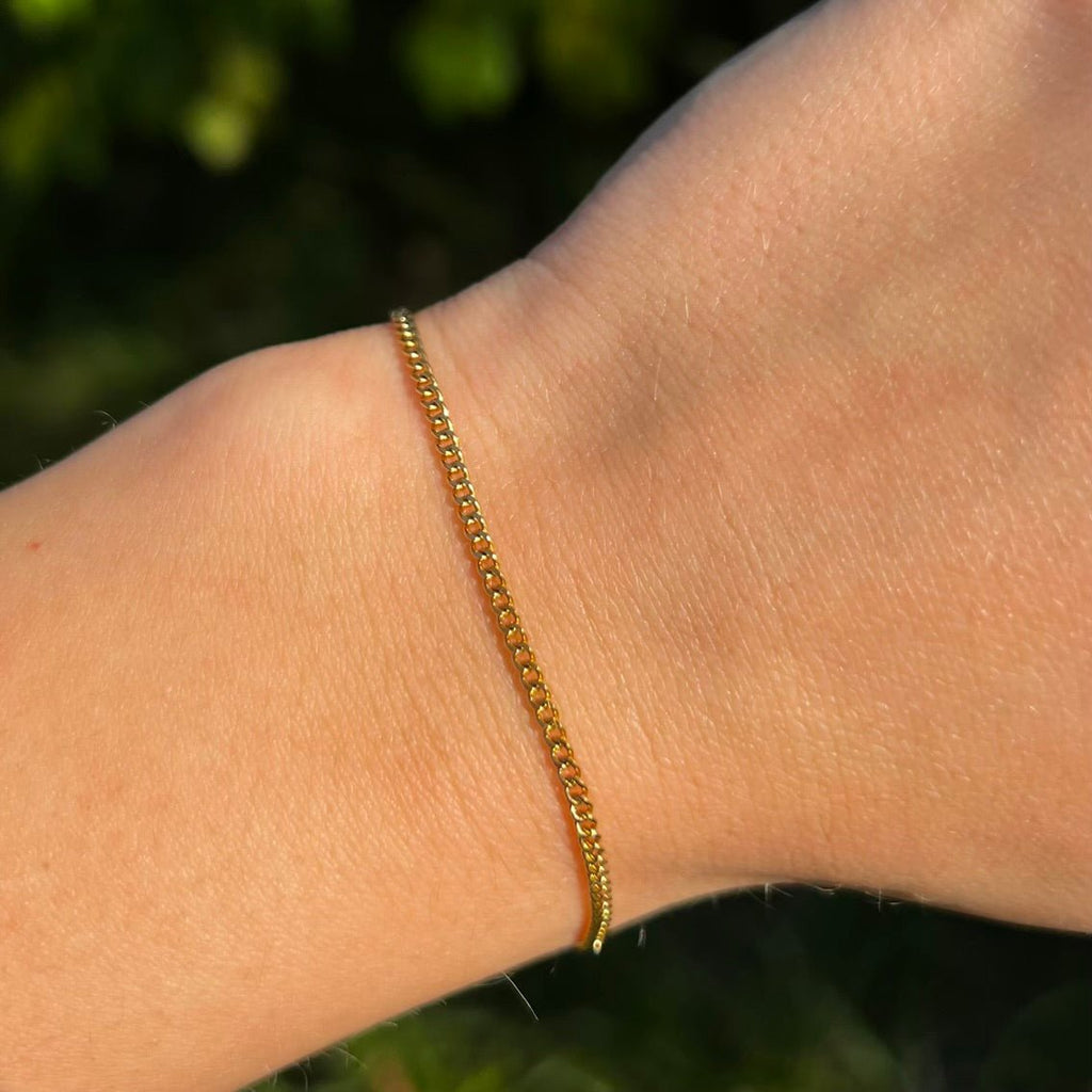 Delikatna minimalistyczna bransoletka - Pearlippines Biżuteria