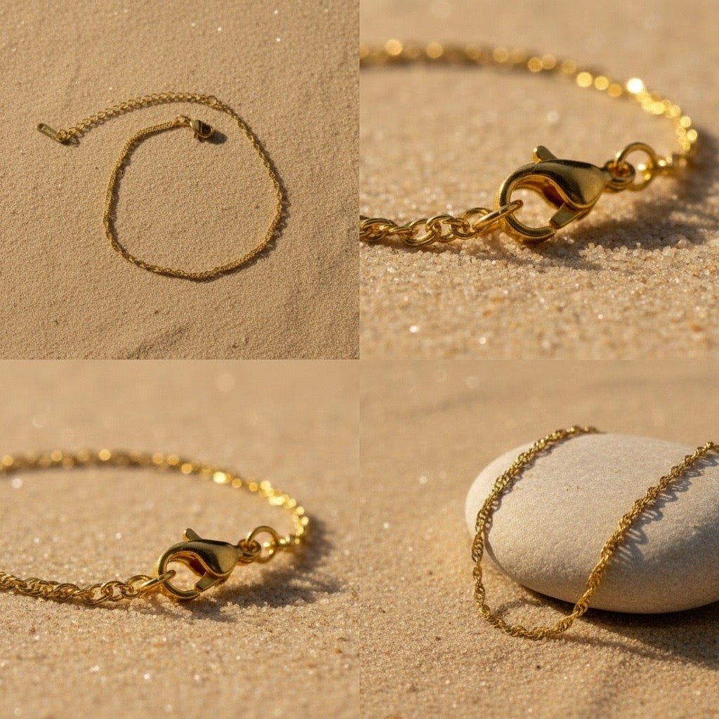 Delikatna połyskująca bransoletka - Pearlippines Biżuteria