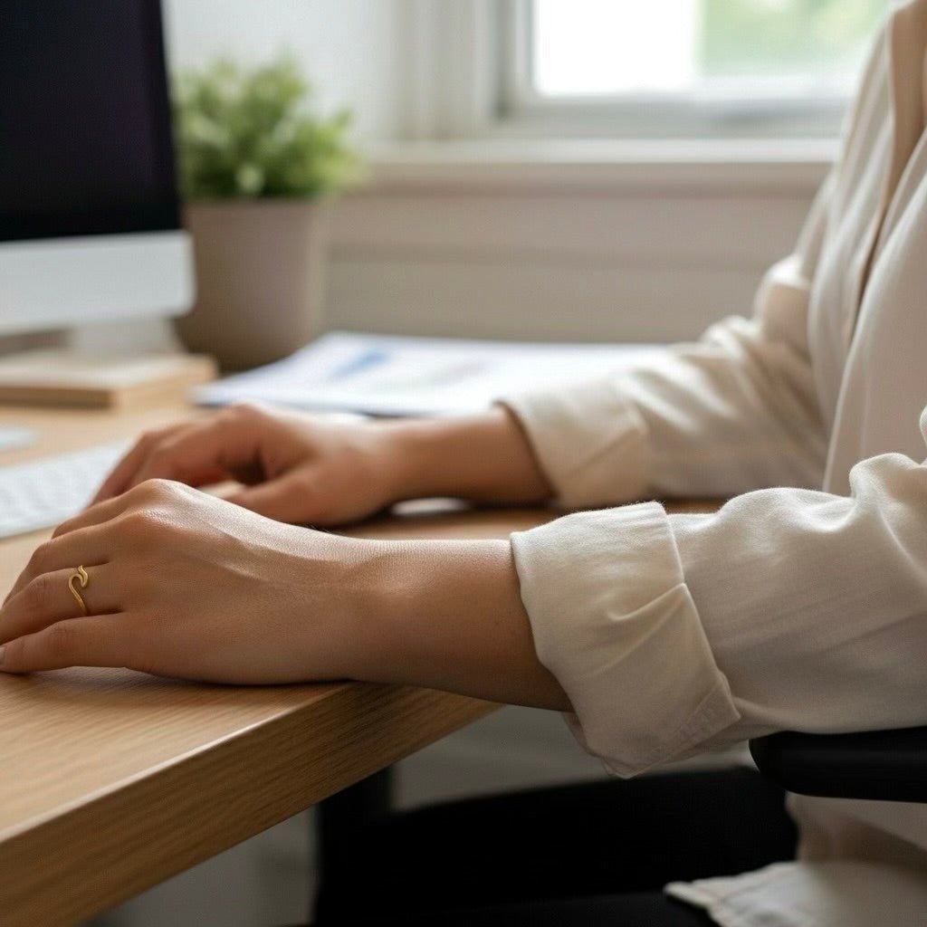 Fala: regulowany pierścionek z motywem fali - Pearlippines Biżuteria