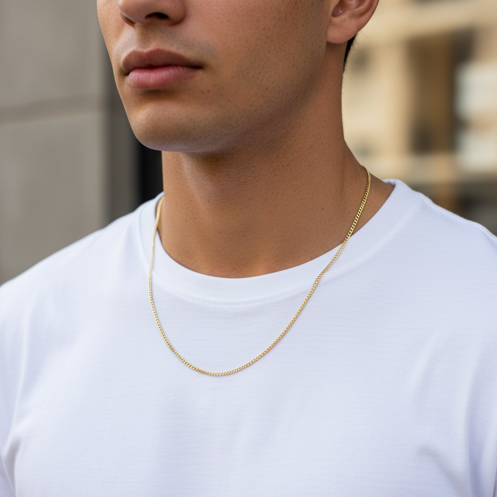 Golden Link: cienki i mocny złoty łańcuszek