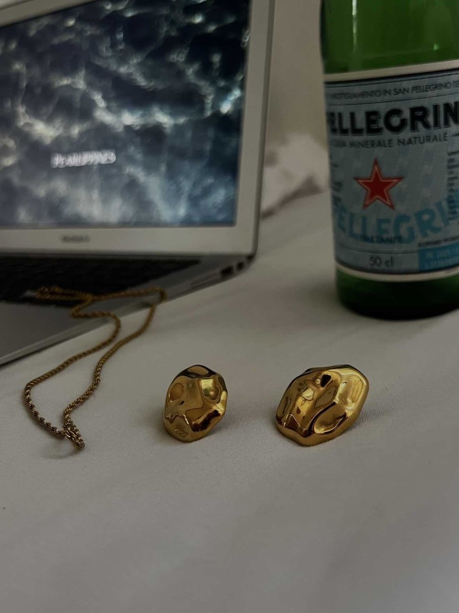 Guimaras: zjawiskowe duże kolczyki - Pearlippines Biżuteria