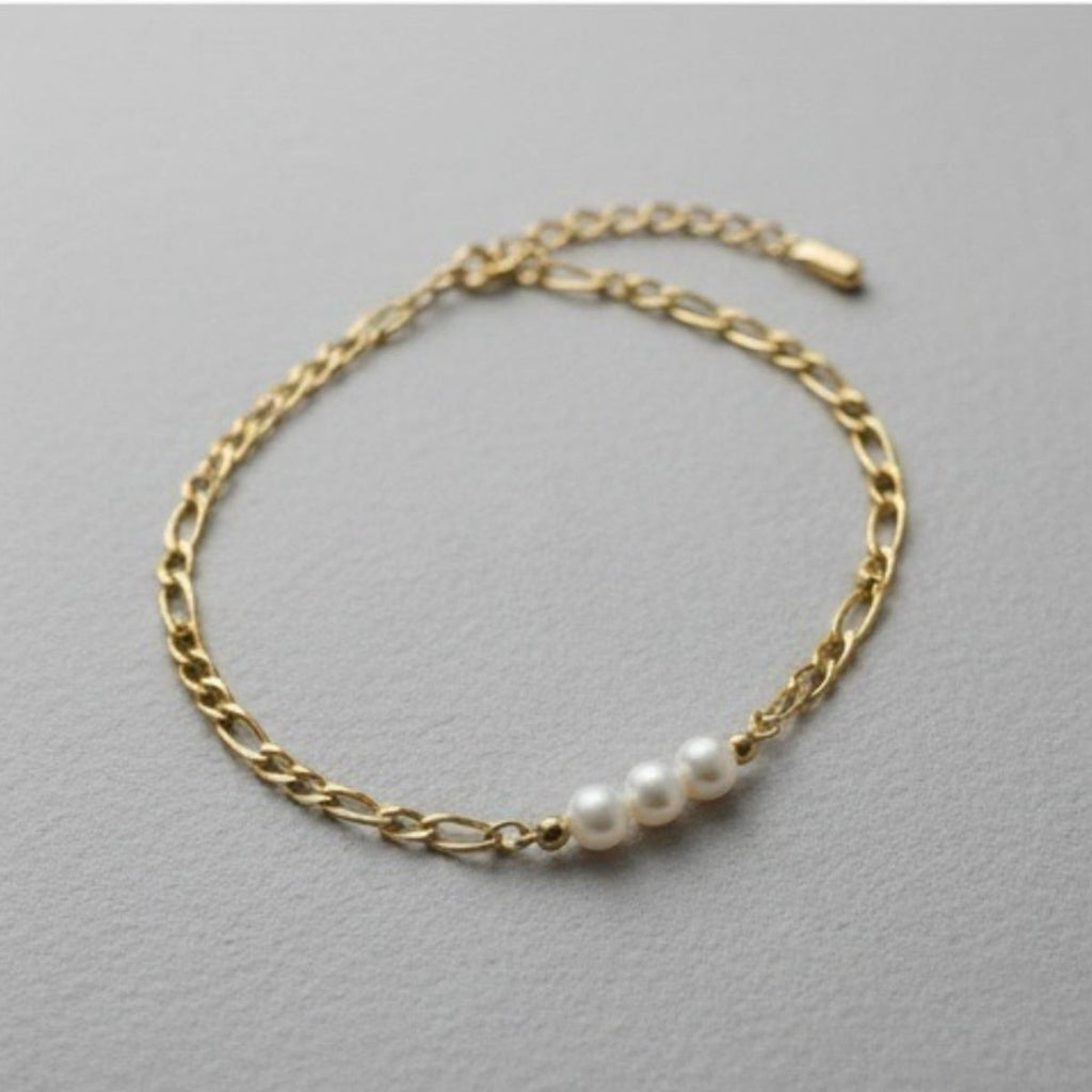 Manila Pearl: złota bransoletka z perłami - Pearlippines Biżuteria