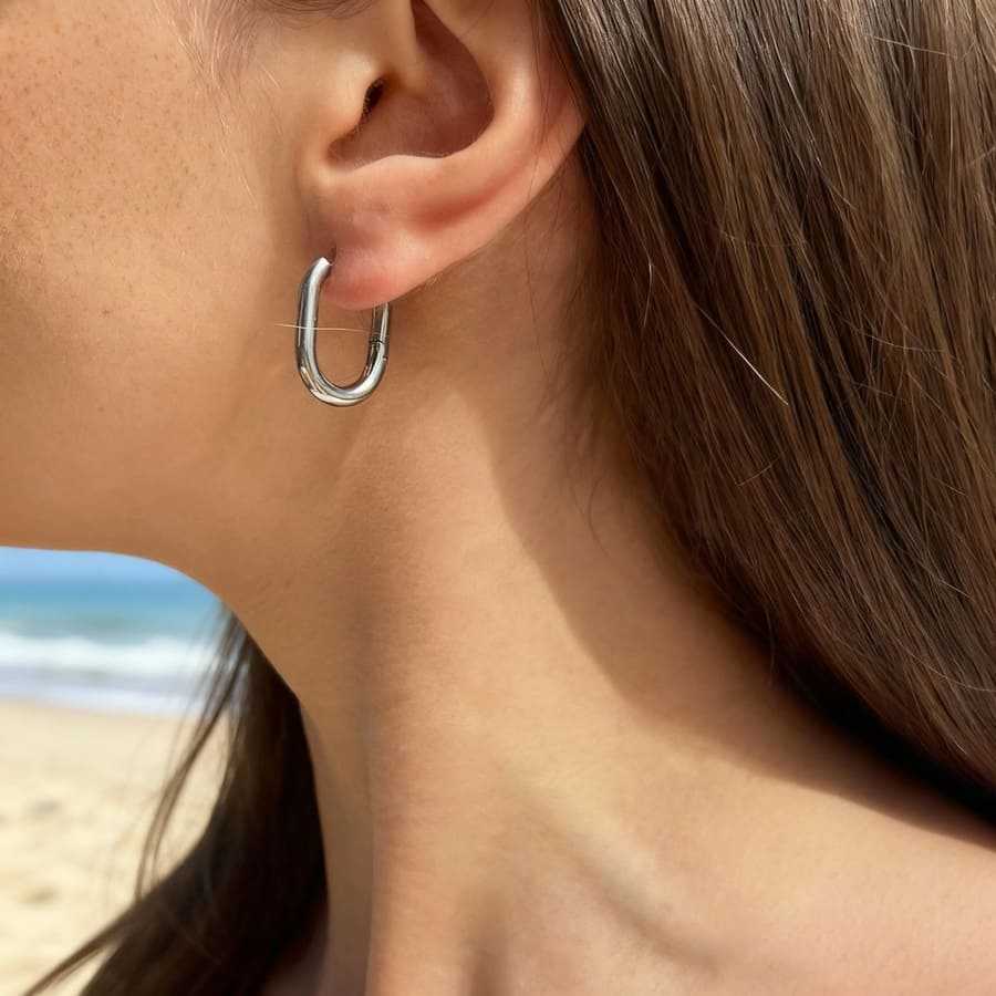 Palawan: delikatne kolczyki idealne do pracy - Pearlippines Biżuteria