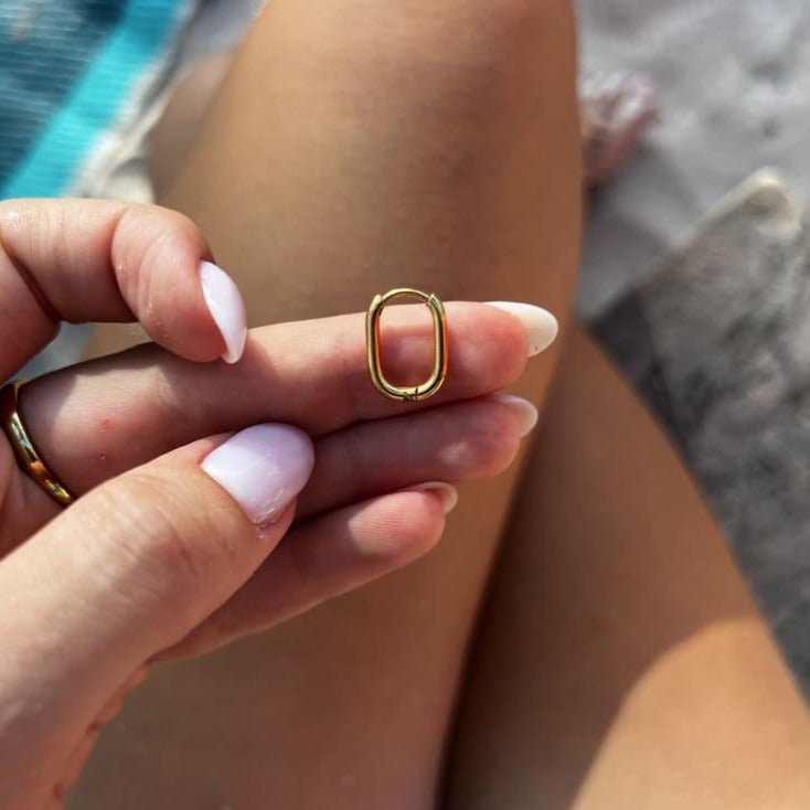 Palawan: delikatne kolczyki idealne do pracy - Pearlippines Biżuteria