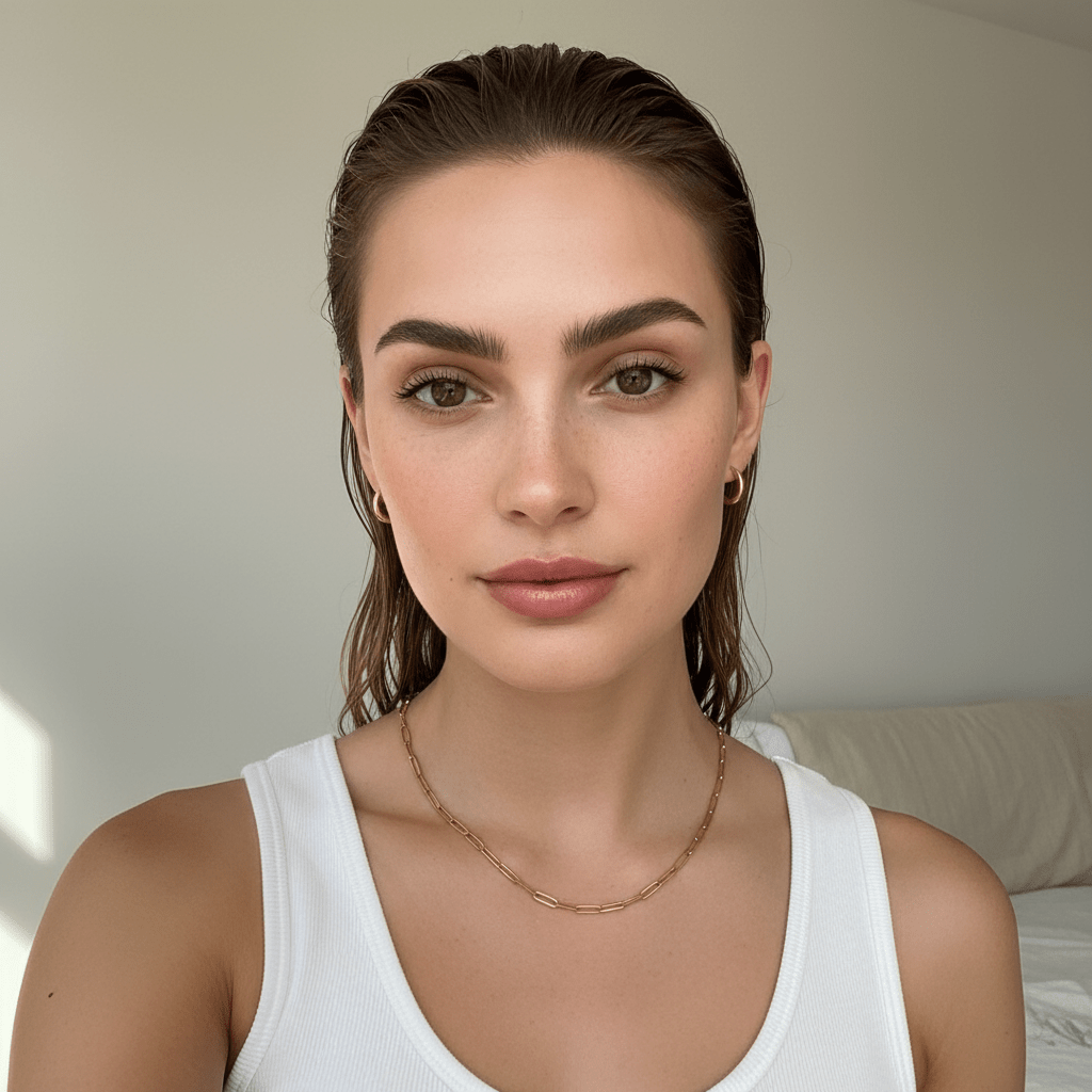 Palawan: minimalistyczny łańcuszek z owalnych ogniw - Pearlippines Biżuteria