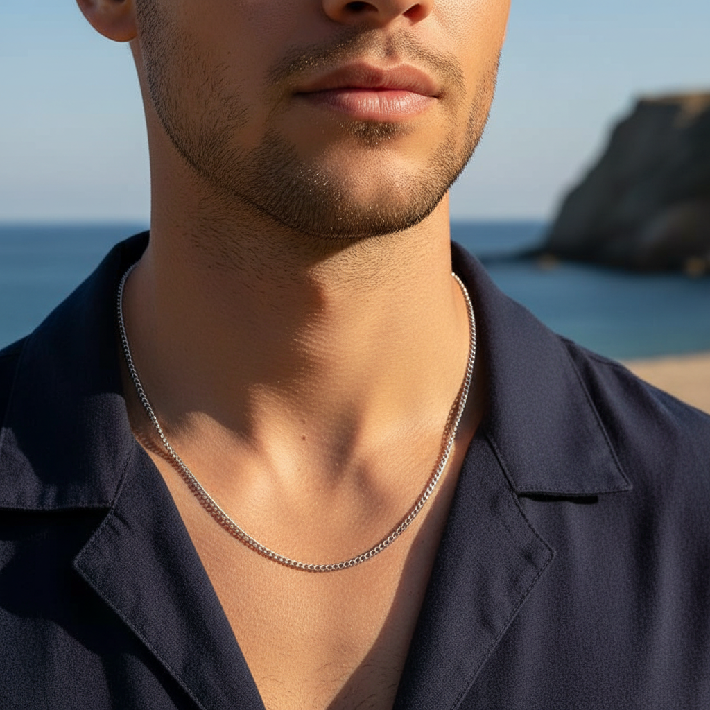 Manhood: męski minimalistyczny łańcuszek