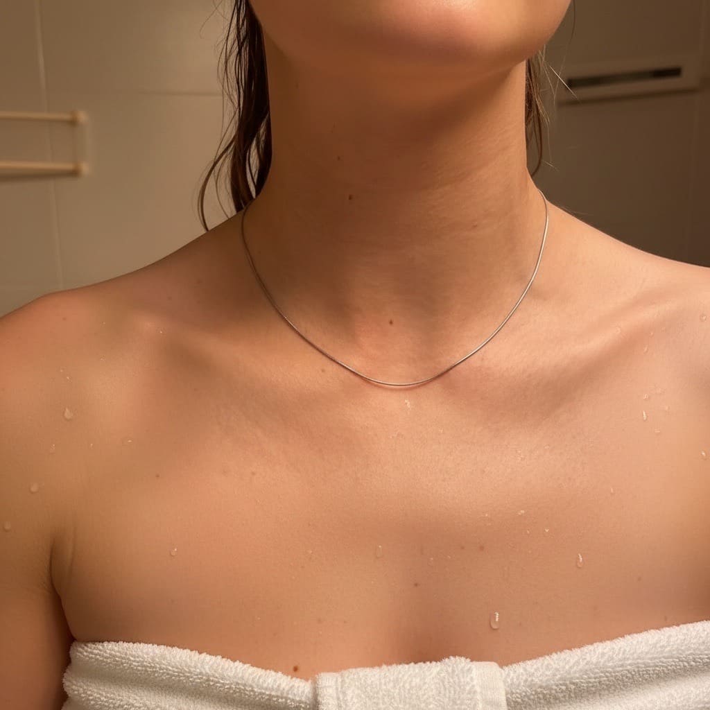 Simple: minimalistyczny cienki naszyjnik łańcuszek - Pearlippines Biżuteria