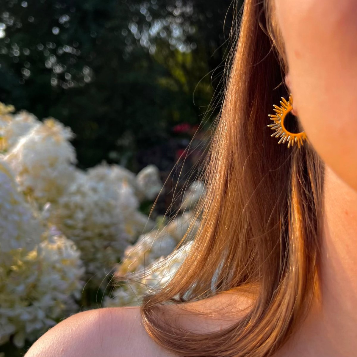 Sunny: słoneczne kolczyki - Pearlippines Biżuteria