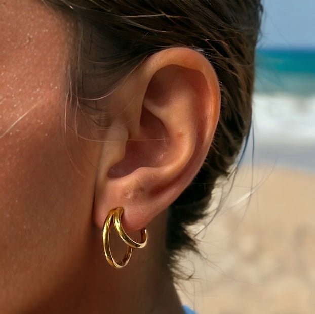 Tawi - Tawi: Błyskotliwie podwójne kółka - Pearlippines Biżuteria