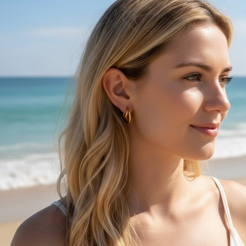 Tawi - Tawi: Błyskotliwie podwójne kółka - Pearlippines Biżuteria