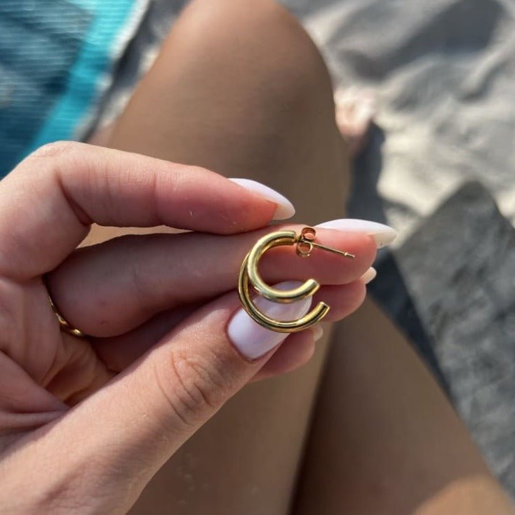 Tawi - Tawi: Błyskotliwie podwójne kółka - Pearlippines Biżuteria